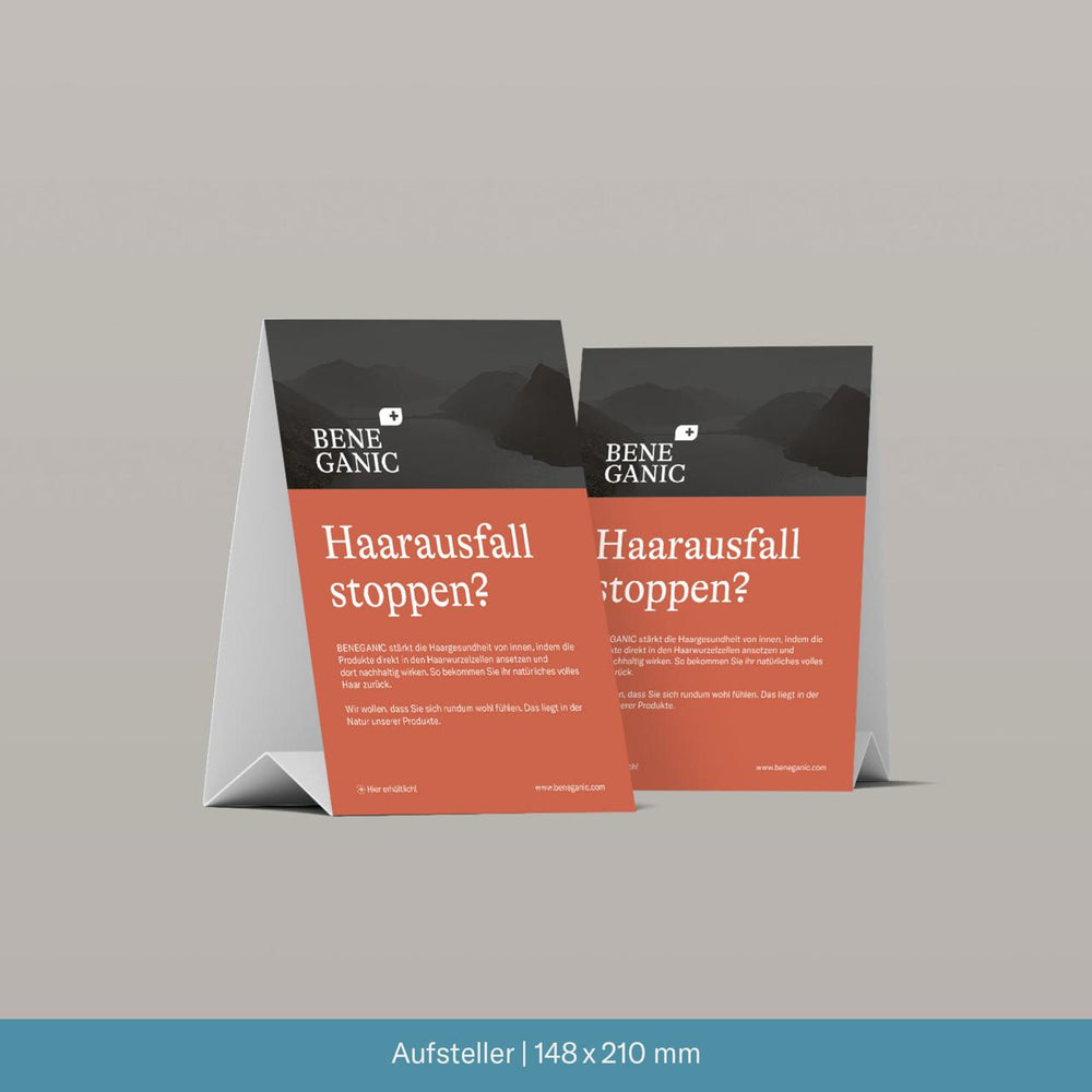 Thekenaufsteller (Haarausfall stoppen?)