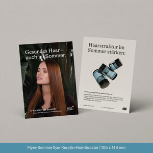 Sommerflyer - Gesundes Haar auch im Sommer